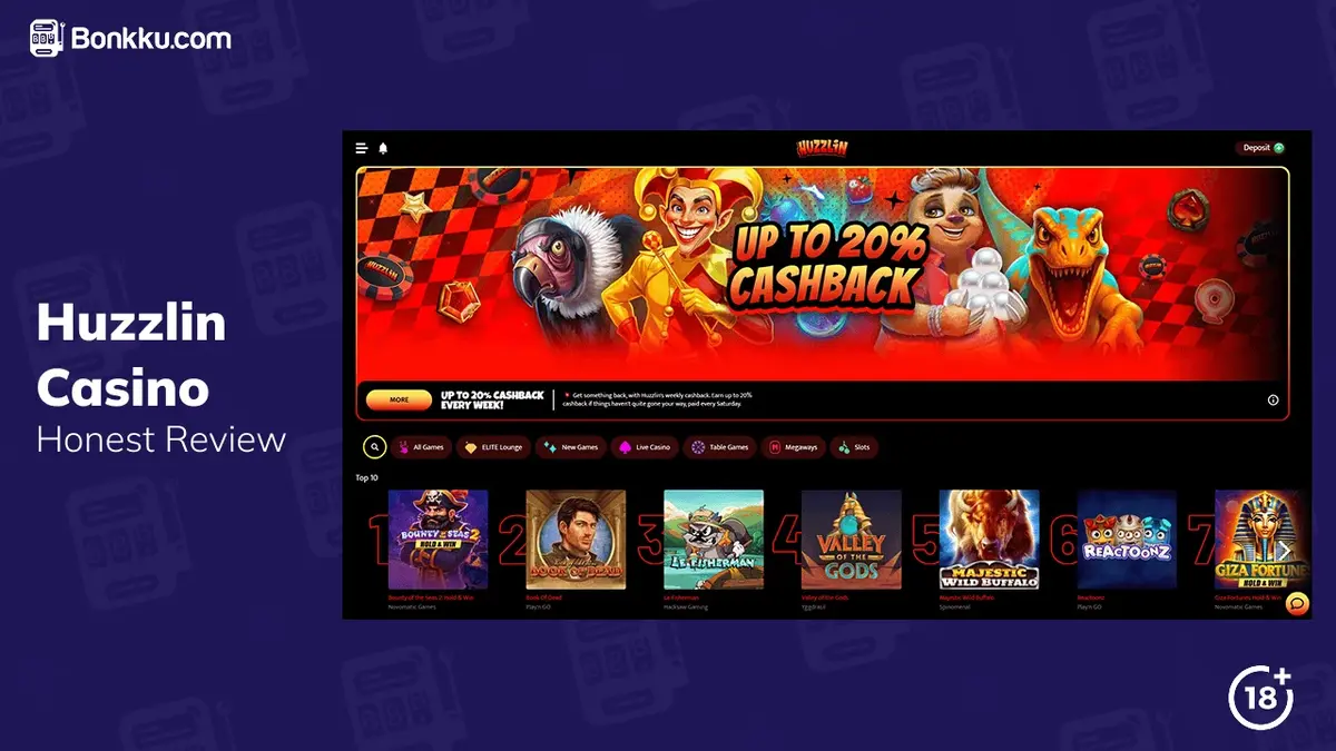Huzzlin Casino Skärmbild 2